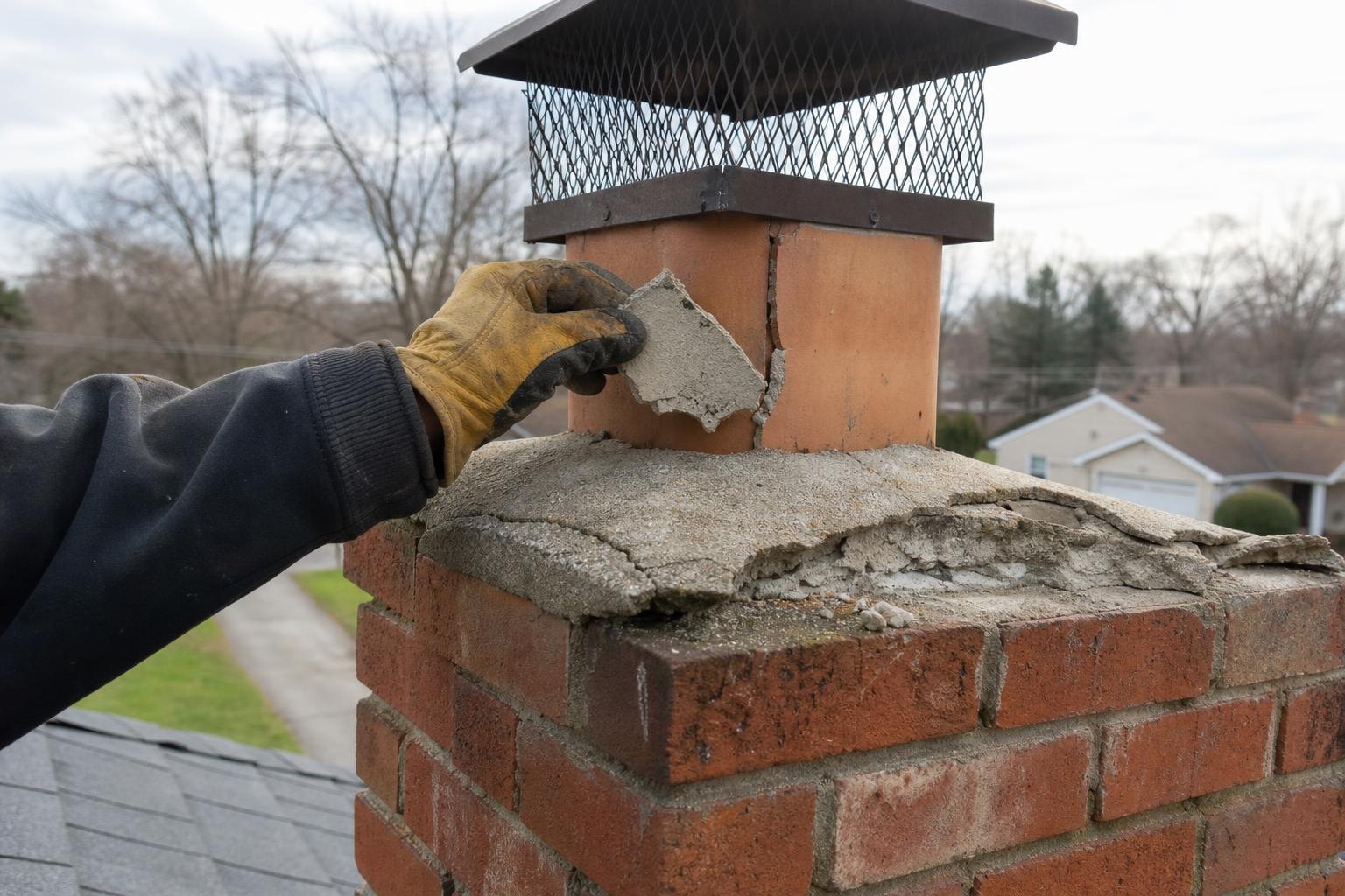 Chimney Cap Installation